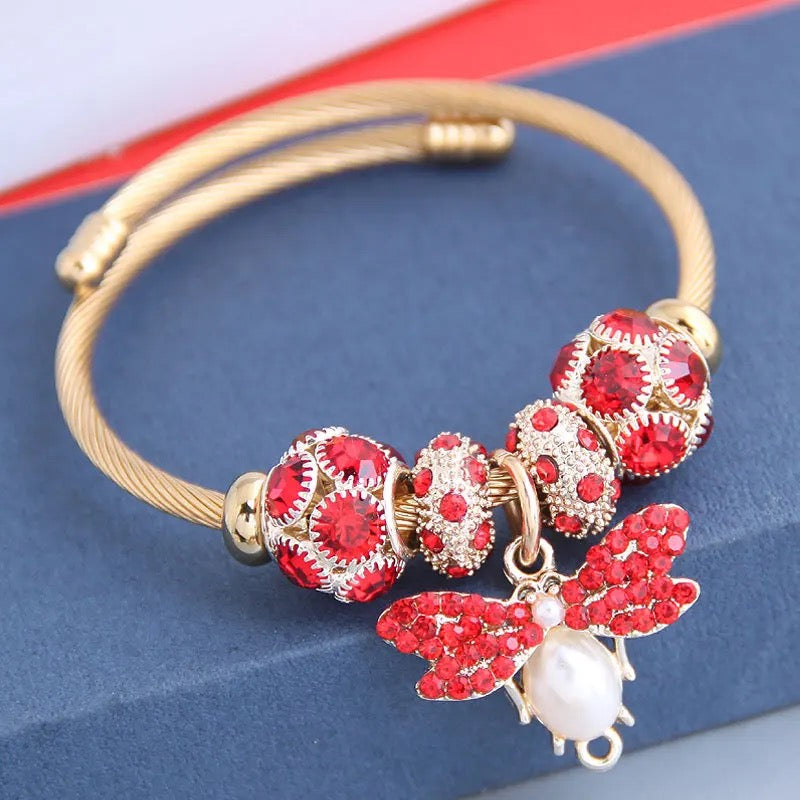 Red Bee Bracelet